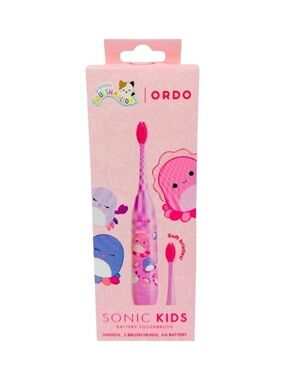 ORDO Squishmallows Sonic Kids Battery-Operated Toothbrush - Pink